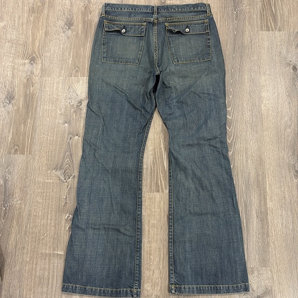 Mens Kitson Y2K vintage Paper Denim & Cloth Utility Pocket Bootcut Jeans - Picture 3 of 8